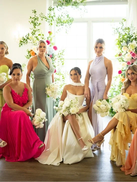 MAJORELLE Avalee Gown in Baby Yellow Size Small - Picture 14 of 14